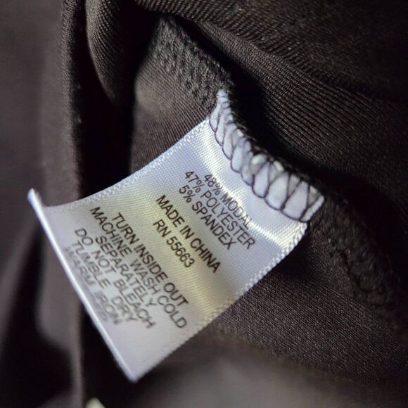 EUC JONES & CO JONES NEW YORK BLACK LARGE POCKETS MINIMALIST TOP SIZE 1X - Picture 11 of 13